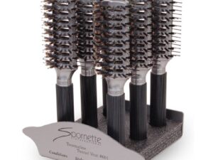 Spornette TTV Vented Brush Display: 6 Brushes & Stand