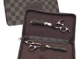 Olivia Garden SilkCut Offset Left-Handed Collection: Scissor, Thinner & Case