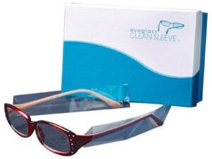 Protection Sleeves for Eyeglasses, 100 Pairs