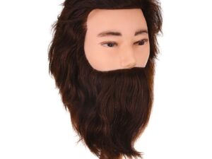 Mannequin Head with Male Hair & Beard