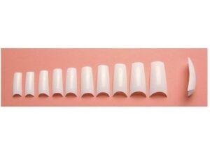 Sina Classical Clear Nail Tips, 10 Sizes, 100/Pack