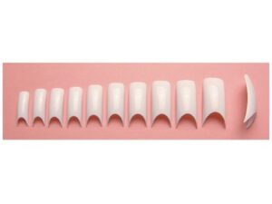 Sina Smile White Nail Tips, 100/Pack