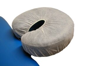 Disposable Face Rest Covers with Fitted Edges, 100/Pack
