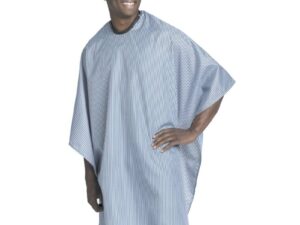 Barber Cape Blue Stripes, Studs