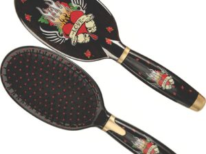 Olivia Garden Ceramic & Ion Thermal Tattoo Oval Paddle Brush