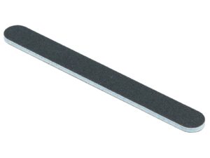 Diane Cushion Nail File, Medium Coarse, Black, 180/180 Grit