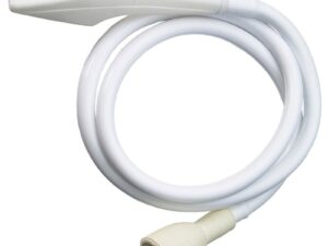 Diane Flexible Shampoo Spray Hose, Mixer Tap, White
