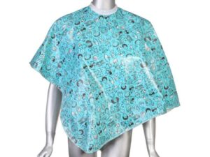 Kids Cape Blue with People, Hook & Loop