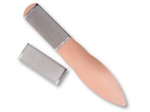Credo Solingen Flat Callus Rasp, Coarse/Fine, Apricot