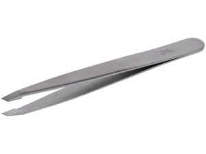 Credo Solingen Stainless Steel Tweezer – Slanted, 9cm