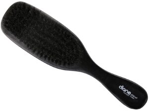Diane Soft Boar Bristle Brush, Large, Black