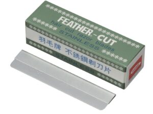 Feather Cut Blades Smooth 10/Box