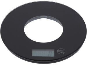 Scale Black & Clear Glass