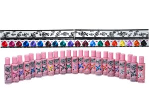 Crazy Color Tufted Shelf Swatch Strip