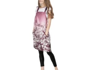 Apron Pink Abstract Design