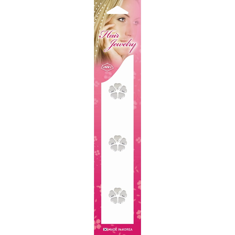Jinny’s Hair Jewellery Heart Clusters, 3/Pack