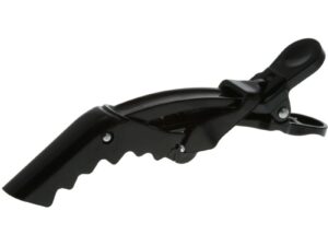 Sectioning Croc Clips, Large, Black, 4/Pack