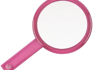 Cala Hand Mirror, Pink, 14cm