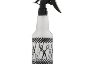 Spray Water Bottle, Scissors & Combs Motif, 475ml