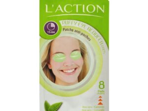 L’Action Paris Puffy Eye Reducer Pads, 8/Pack