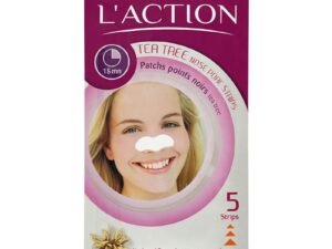 L’Action Paris Tea Tree Nose Pore Strips, 5/Pack
