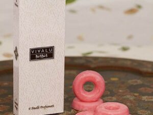 Lumen Vivalu Rose & Amber Perfume Rings, 6/Pack