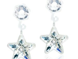 Blomdahl Medical Plastic Earrings – Pendant Star Crystal