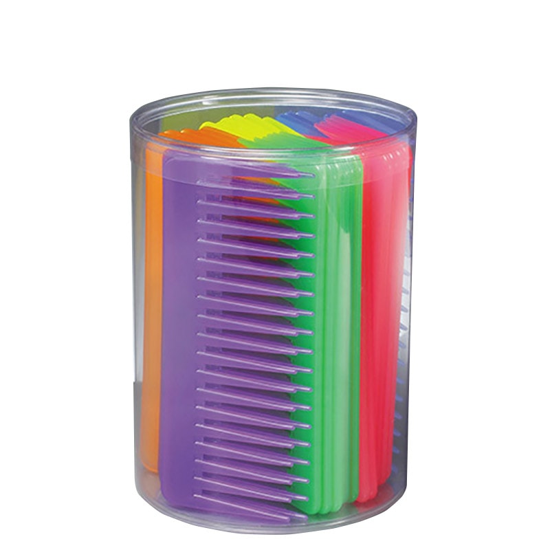 Salon Elements Detangling Combs, Assorted Colours, 36/Tub - Image 2