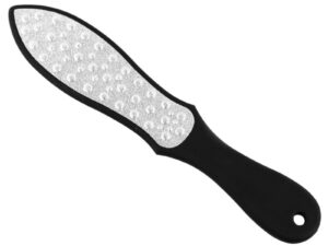 Foot File with Stainless Steel Blade, Black