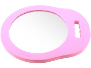 Mirror Round, Rubber, Assorted Colours