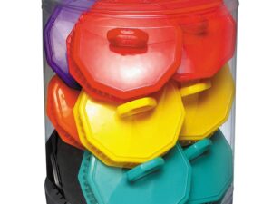 Palm Scalp Massager Brushes, Candy Colours, 24/Tub