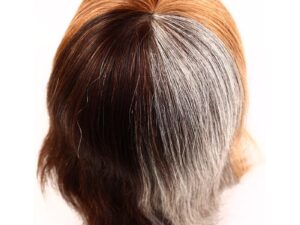 Mannequin Head with 4 Colours, 6-10 inch, 100% Human Hair Extensions