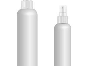 Empty Opaque Bottle with Sprayer
