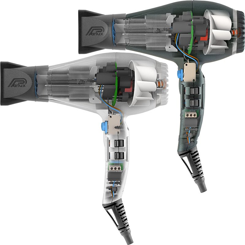Parlux Hair Dryer Digitalyon Air Ionizer Tech 2400 Watt - Image 3