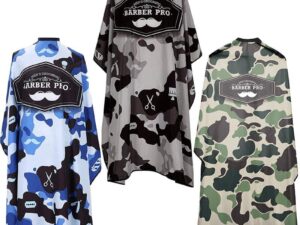 Barber Cape Camo Design, Studs