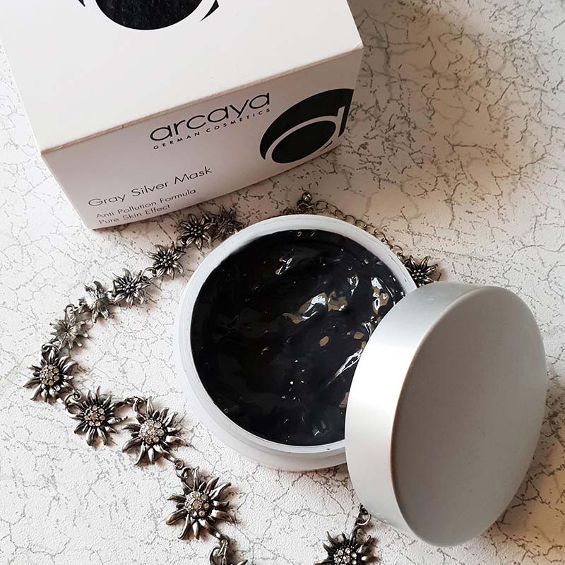 Arcaya Face Mask – Gray Silver Anti-Pollution, 100ml - Image 2
