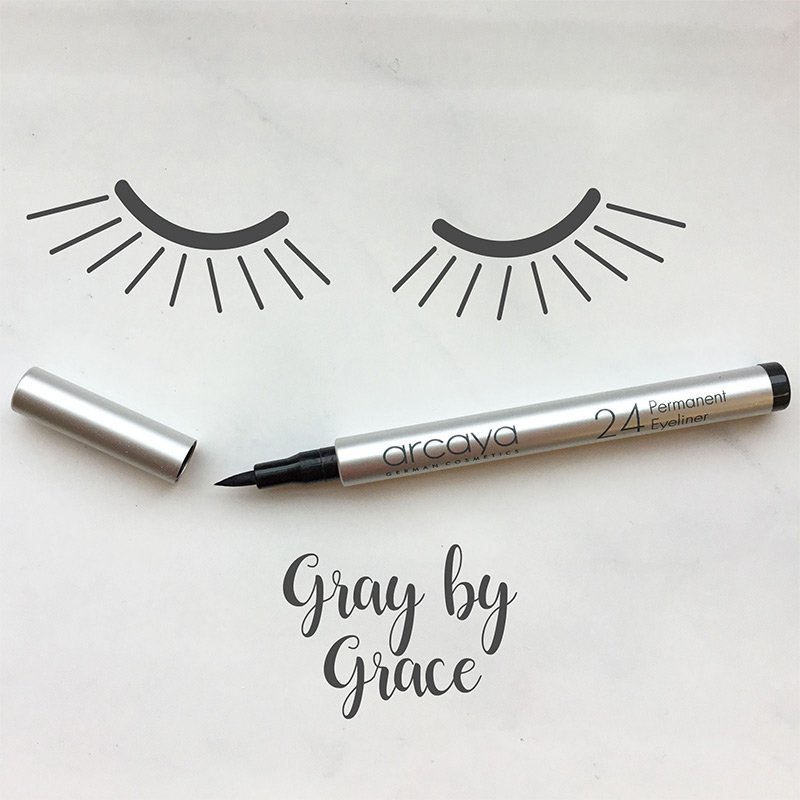 Arcaya Permanent Eyeliner, Gray By Grace, 1.5ml - Image 3