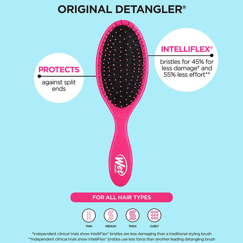 WetBrush Original & Mini Detangler Happy Hair - Image 5