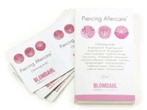 Blomdahl Piercing Aftercare Swabs, 24/Pack
