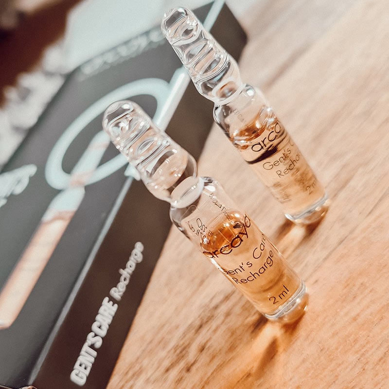 Arcaya Gent’s Care Recharge Anti Hangover Beauty Ampoules, 2ml x 5/Pack - Image 2