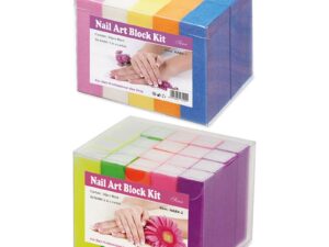Nail Buffer Packs, Assorted Colours, 20/Pack