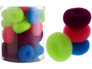 Up-Do Aid Candy Colour Hair Buns