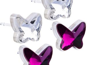 Blomdahl Medical Plastic Earrings – Butterfly