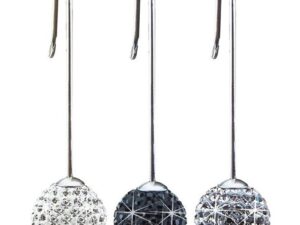 Blomdahl Titanium Earrings – Crystal Ball Straight