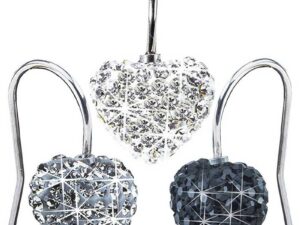 Blomdahl Titanium Earrings – Crystal Heart