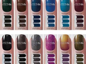 Dashing Diva ColorFX Glitterati Nail Art Appliques, 34 Appliques, 18 Sizes