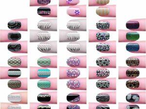 Dashing Diva DesignFX Bling Bejewelled Appliques, 36/Pack