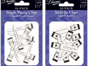 Diane Pin Curl Prong Clips, 4.5cm, 10/Pack