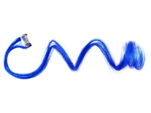 EMMA 45cm Synthetic Single Strand on Comb Clip