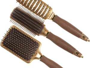 Olivia Garden NanoThermic Ceramic & Ion Vent, Styler & Paddle Brush Collection
